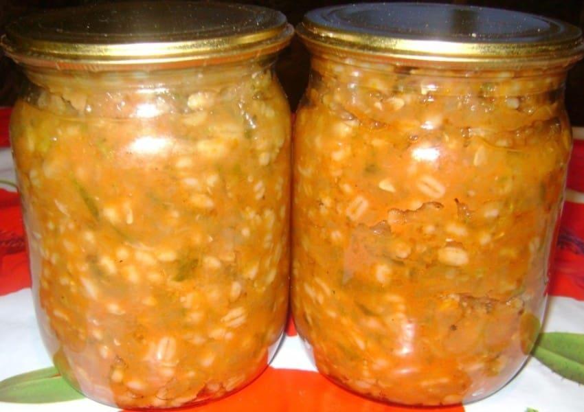 Рукавичка з овочами консервована 0,5 л, фото 1