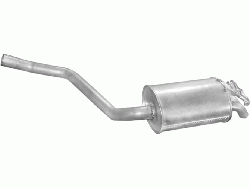 Глушник Mercedes 190 W201 2.5 турбодизель 1987 - 1993 рр