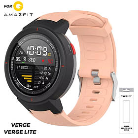 Ремінець для Xiaomi Amazfit Verge/Verge Lite Персиковий