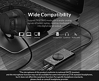 Зовнішня звукова карта Orico SC2-BK USB 2.0 стерео з регулятором гучності, фото 6