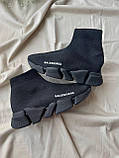 Balenciaga Speed Trainer Grey White 3, фото 7