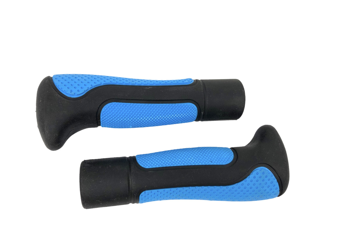 Грипси ручки на кермо велосипеда Brat 2шт голубі підходять для планетарки Польща, фото 1