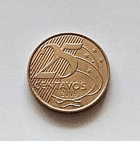 25 сентаво Бразилія 2009 р.