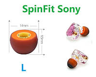 Амбушюры SpinFit Sony WF 1000XM4 WF 1000XM5 1000XM3 WF-XB700 WI 1000XM2 Размер L большой