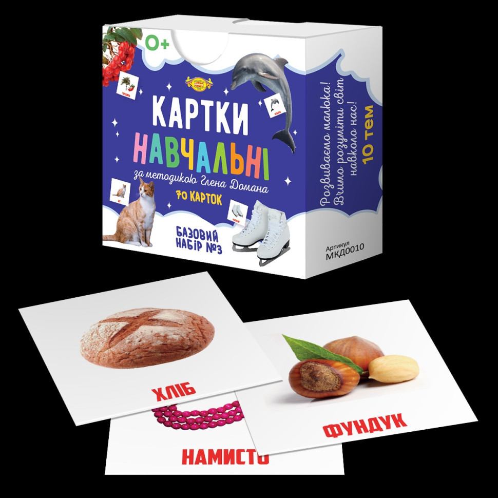 Карточки обучающие Гленна Домана №3 Мастер MKD0010 укр (ID#1679671597 ...