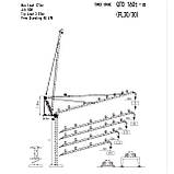 Баштовий кран SYM FL30/30 з підйомною стрілою, фото 3