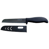 Нож кухонный керамический Kamille для хлеба KM-5154
