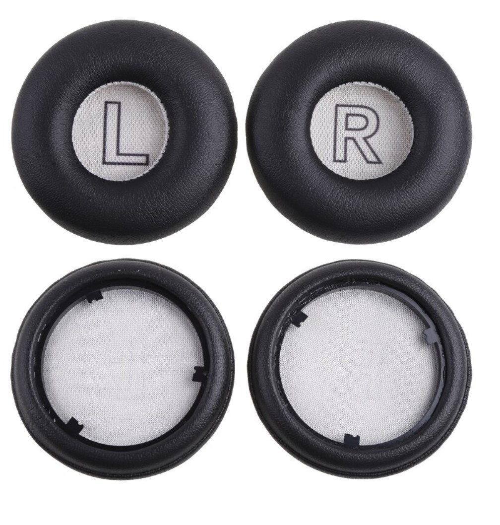 Оригінальні амбушури Meizu HD50 Колір Чорний Black з кільцями для монтажу, фото 1