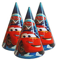 Ковпачки святкові "Тачки", 20 шт./уп