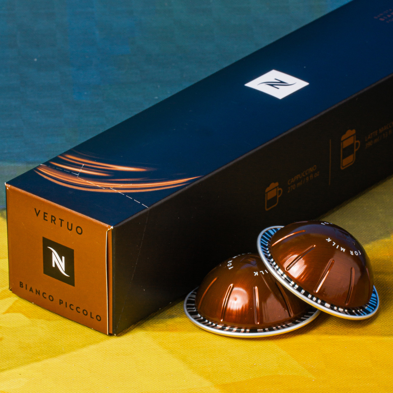 Кава в капсулах Nespresso Vertuo Bianco Piccolo (для молока), Швейцарія (10 шт.) 40 мл