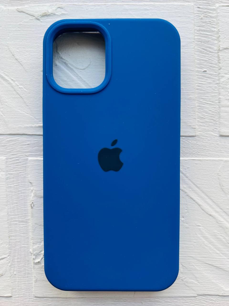 Чохол-накладка  Silicone Case для Apple iPhone 12, 12 Pro Royal Blue