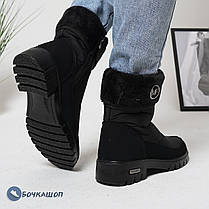 Жіночі дутики на хутрі зимові, фото 3