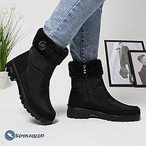 Жіночі дутики на хутрі зимові, фото 5