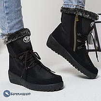 Дутики жіночі на хутрі, фото 3