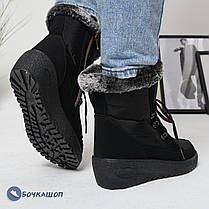 Дутики жіночі на хутрі, фото 5