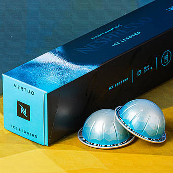 Кава в капсулах Nespresso Vertuo ICE LEGGERO, Швейцарія (10шт) 80 мл
