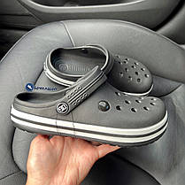 Жіночі чорні резинові тапки, фото 4