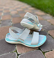 Женские сандалии серые Crocs Women's LiteRide 360 Sandal оригинал