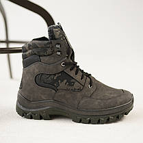 Чоловічі зимові черевики, якісні та зручні, фото 5