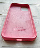 Чохол-накладка  Silicone Case для Apple iPhone 12, 12 Pro Pink, фото 3