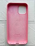 Чохол-накладка  Silicone Case для Apple iPhone 12, 12 Pro Pink, фото 2