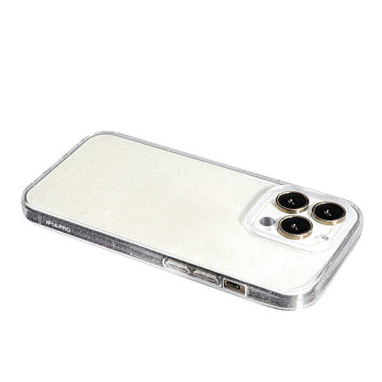 Силіконовий чохол Clear Shine для Apple iPhone 14 Plus Transparent, фото 3