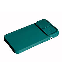 Силіконовий чохол Case Camera для Apple iPhone 14 Plus Green, фото 5