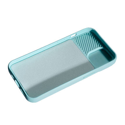 Силіконовий чохол Case Camera для Apple iPhone 14 Plus Light Blue, фото 3