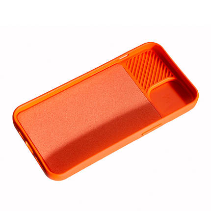 Силіконовий чохол Case Camera для Apple iPhone 14 Plus Orange, фото 3