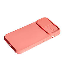 Силіконовий чохол Case Camera для Apple iPhone 14 Plus Peach, фото 4