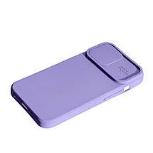 Силіконовий чохол Case Camera для Apple iPhone 14 Plus Violet, фото 4