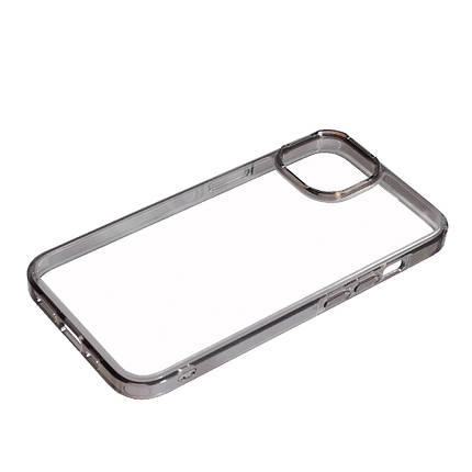 Чохол Fall Protection Clear для Apple iPhone 13/14 Black, фото 3