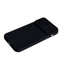 Силіконовий чохол Case Camera для Apple iPhone 14 Plus Black, фото 4