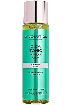 Заспокійливий тонік для обличчя з центелою Revolution Skincare Soothing Tonic With Cica And And Green Tea 200 мл