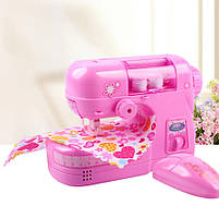 Дитяча швейна машинка іграшкова Затишний будинок Play Smart світло захист рук 18*14*7 см (0926), фото 2