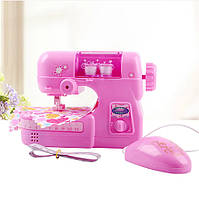 Дитяча швейна машинка іграшкова Затишний будинок Play Smart світло захист рук 18*14*7 см (0926), фото 3