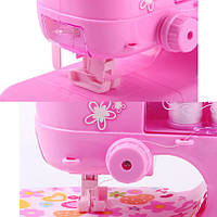 Дитяча швейна машинка іграшкова Затишний будинок Play Smart світло захист рук 18*14*7 см (0926), фото 4