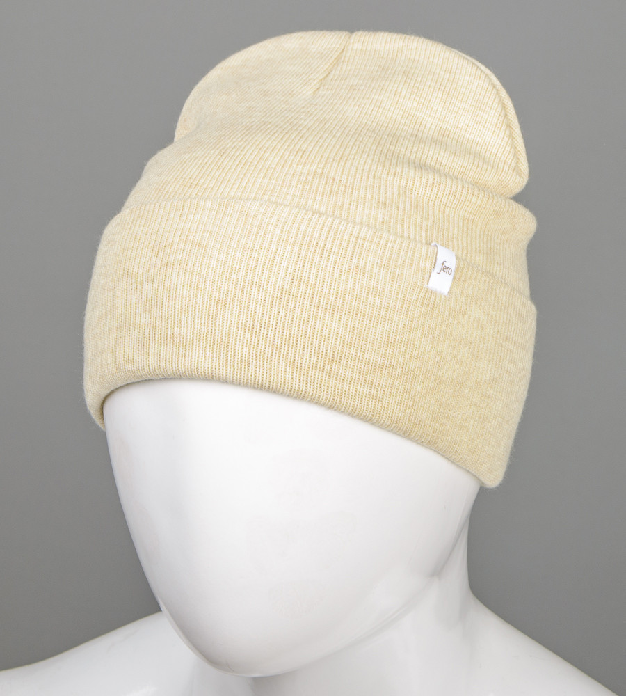 Шапка молодіжна "Ріжки" Nord, FERO (m20), Льон, фото 1