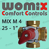 Четырехходовой смесительный клапан Womix MIX M 4 25 (1 ) (Польша) Четырехходовой кран