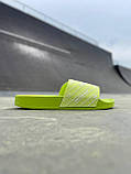 Balenciaga Slides Small Logo Neon Green, фото 7