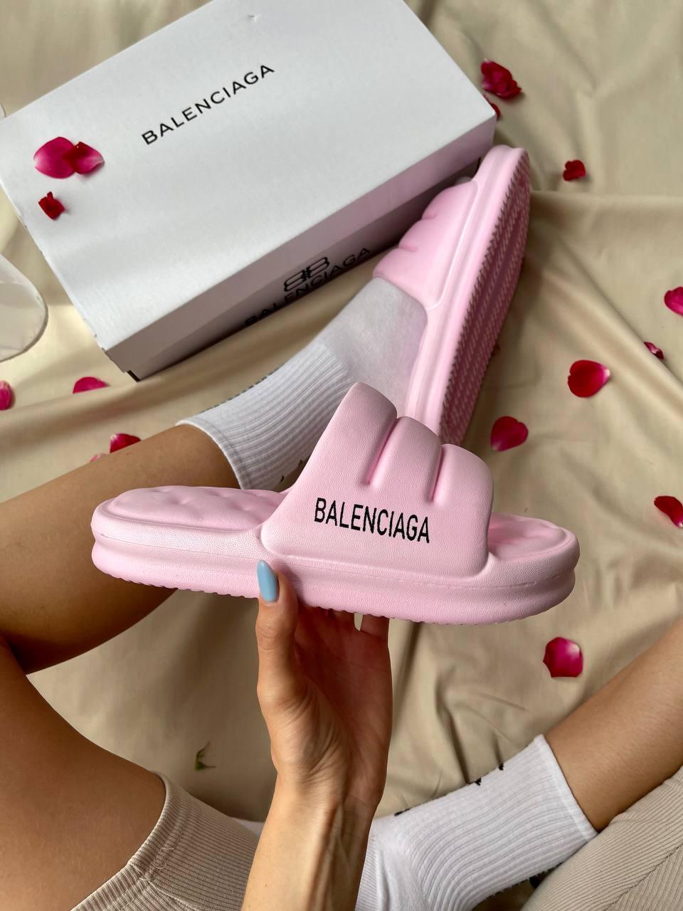 Balenciaga Puffy Slides Pink