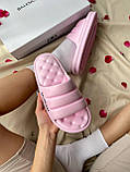 Balenciaga Puffy Slides Pink, фото 3