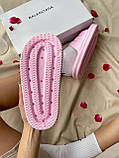 Balenciaga Puffy Slides Pink, фото 4