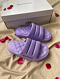 Balenciaga Puffy Slides Purple, фото 6
