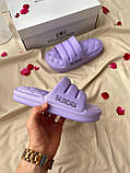 Balenciaga Puffy Slides Purple, фото 7