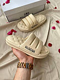 Balenciaga Puffy Slides Beige, фото 8