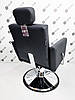Крісло барбер для перукарні з підголівником КВАДРО BARBER перукарські крісла для барбершопа, фото 6