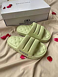 Balenciaga Puffy Slides Olive, фото 6