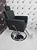 Крісло барбер для перукарні з підголівником КВАДРО BARBER перукарські крісла для барбершопа, фото 8