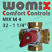 Четырехходовой смесительный клапан Womix MIX M 4 32 (1 1/4 ) (Польша) Четырехходовой кран